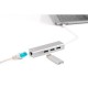 Концентратор Digitus USB-C - USB 3.0 3 Port Hub + Gigabit Ethernet (DA-70255) Концентратор Digitus USB-C - USB 3.0 3 Port Hub + Gigabit Ethernet (DA-70255)