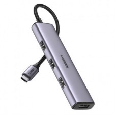 Концентратор Ugreen USB-C to 4xUSB (20841) - Фото