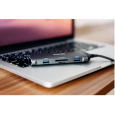 Концентратор Canyon 8-in-1 USB-C (CNS-TDS15) - Фото