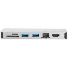 Концентратор Digitus Travel USB-C, 8 Port (DA-70866) - Фото
