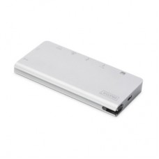 Концентратор Digitus Travel USB-C, 8 Port (DA-70866) - Фото
