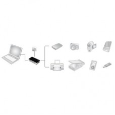 Концентратор Digitus USB 3.0 Hub, 4 Port (DA-70231) - Фото
