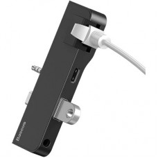 Концентратор Baseus USB3.1 Type-C+3.5mm toUSB 3.0/RJ45/Type-C/3.5mm forSurfaceGo (CAHUB-FG01) - Фото