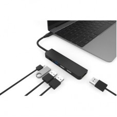 Концентратор XoKo AC-405 Type-C to HDMI+USB 3.0+USB 2.0+Type-C (XK-AC-405) - Фото