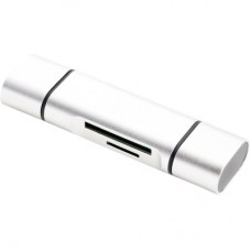Концентратор XoKo AC-440 Type-C USB 3.0 and MicroUSB/SD Card Reader (XK-AС-440) - Фото