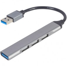 Концентратор Gembird USB-A to USB 3.1 Gen1 (5 Gbps), 3 х USB 2.0 (UHB-U3P1U2P3-02) - Фото