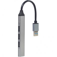 Концентратор Gembird USB-A to USB 3.1 Gen1 (5 Gbps), 3 х USB 2.0 (UHB-U3P1U2P3-02) - Фото
