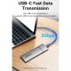 Концентратор VENTION USB3.1 Type-C to HDMI/VGA/USB-C/USB3.0x3/RJ45/SD/TF/TRRS 3.5mm/PD 100W 11in1 (THTHC)