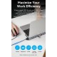 Концентратор VENTION USB3.1 Type-C to HDMI/VGA/USB-C/USB3.0x3/RJ45/SD/TF/TRRS 3.5mm/PD 100W 11in1 (THTHC)