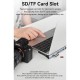 Концентратор VENTION USB3.1 Type-C to HDMI/VGA/USB-C/USB3.0x3/RJ45/SD/TF/TRRS 3.5mm/PD 100W 11in1 (THTHC)