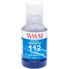 Чернила WWM Epson L11160/6490 №112 140г Cyan pigmented (E112CP)
