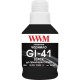 Чернила WWM Canon GI-41, 190г Black pigmented (G41BP)