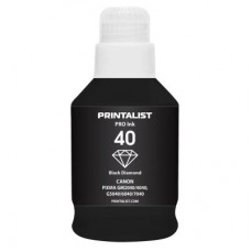 Чернила Printalist Canon GI-40 для G5040/G6040 190г Black Pigm. (PL40BP)