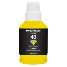 Чернила Printalist Canon GI-40 для G5040/G6040 190г Yellow (PL40Y)