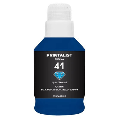 Чернила Printalist Canon GI-41 для Pixma G2420/3420 190г Cyan (PL41C)