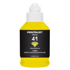 Чорнило Printalist Canon GI-41 для Pixma G2420/3420 190 г Yellow (PL41Y) - Фото