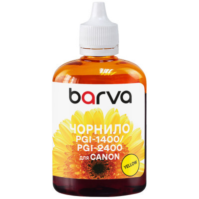 Чернила Barva Canon PGI-1400/PGI-2400 100 мл, Y Pigm. (C1400-927)