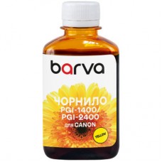 Чернила Barva Canon PGI-1400/PGI-2400 180 мл, Y Pigm. (C1400-931)