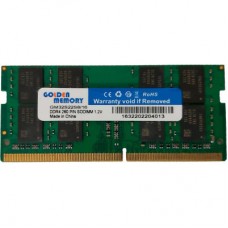 Модуль пам'яті для ноутбука SoDIMM DDR4 16 GB 3200 MHz Golden Memory (GM32S22S8/16) - Фото