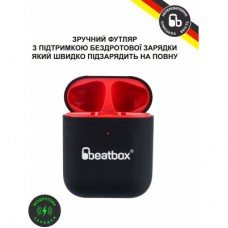 Навушники BeatBox PODS AIR 2 Wireless Charging Black-Red (bbpair2wcbr) - Фото