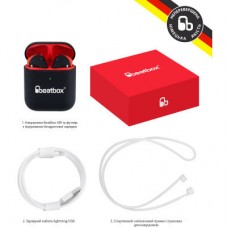 Навушники BeatBox PODS AIR 2 Wireless Charging Black-Red (bbpair2wcbr) - Фото