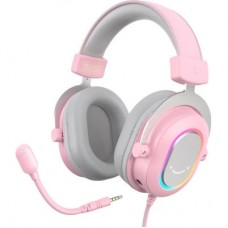 Навушники Fifine H6 RGB 7.1 Pink (H6P) - Фото