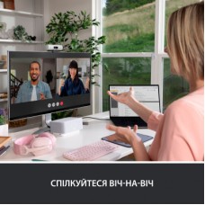 Веб-камера Logitech Brio 500 Off-White (960-001428) - Фото