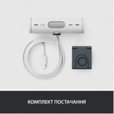 Веб-камера Logitech Brio 500 Off-White (960-001428) - Фото