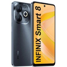 Смартфон Infinix Smart 8 4/128Гб Timber Black інфінікс смарт 8 - Фото