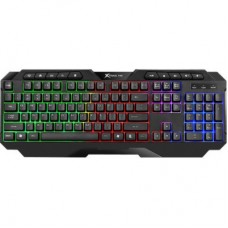 Клавиатура Xtrike ME KB-306 LED USB UA Black (KB-306UA)