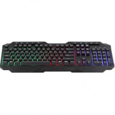 Клавіатура Xtrike ME KB-306 LED USB UA Black (KB-306UA) - Фото