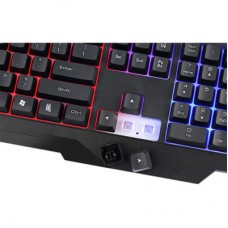 Клавіатура Xtrike ME KB-306 LED USB UA Black (KB-306UA) - Фото