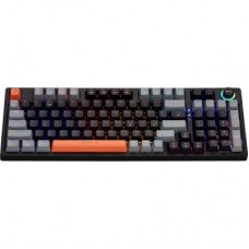 Клавіатура Xtrike ME GK-987 RGB Mechanical USB UA Black/Grey (GK-987GGRUA) - Фото