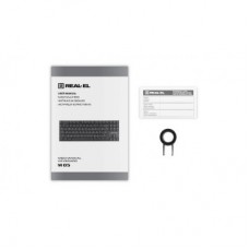 Клавіатура REAL-EL M 05 Grey - Фото