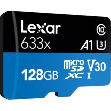Картка пам'яті Lexar 128 GB microSDXC class 10 UHS-I 633x (LSDMI128BB633A) - Фото