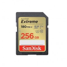 Карта памяти SanDisk 256GB SD class 10 UHS-I Extreme (SDSDXVV-256G-GNCIN)