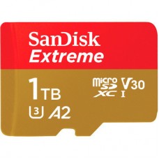 Картка пам'яті SanDisk 1 TB microSD class 10 UHS-I U3 V30 Extreme (SDSQXAV-1T00-GN6MA) Картка пам'яті SanDisk 1 TB microSD class 10 UHS-I U3 V30 Extreme (SDSQXAV-1T00-GN6MA) - Фото