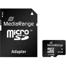 Картка пам'яті Mediarange 32GB microSD class 10 (MR959) - Фото