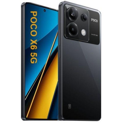 Ігровий смартфон Xiaomi Poco X6 5G 8/256 GB Black (поко ікс 6)