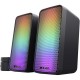 Акустическая система Trust GXT 611 Wezz RGB-Illuminated Black (24587) Акустическая система Trust GXT 611 Wezz RGB-Illuminated Black (24587)