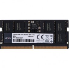 Модуль пам'яті для ноутбука SoDIMM DDR5 16 GB 5600 MHz Lexar (LD5S16G56C46ST-BGS) - Фото