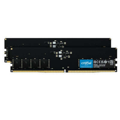 Модуль пам'яті для комп'ютера DDR5 32GB (2x16GB) 5600 MHz Micron (CT2K16G56C46U5)