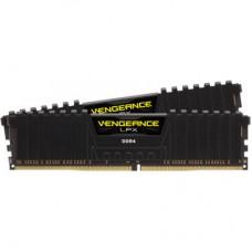 Модуль пам'яті для комп'ютера DDR4 32GB (2x16GB) 3000 MHz Vengeance LPX Black Corsair (CMK32GX4M2D3000C16) - Фото