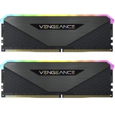 Модуль пам'яті для комп'ютера DDR4 32GB (2x16GB) 3600 MHz Vengeance RGB RT Black Corsair (CMN32GX4M2Z3600C18)