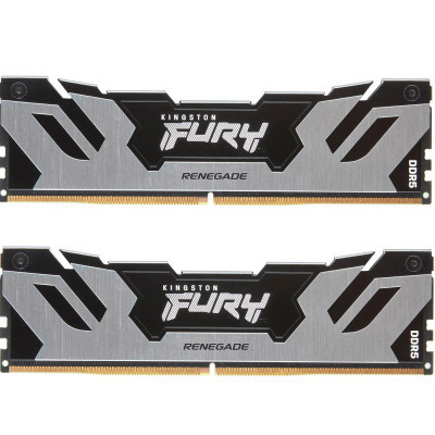 Модуль пам'яті для комп'ютера DDR5 32 GB (2x16GB) 7200 MHz Renegade Black/Silver Kingston Fury (ex.HyperX)