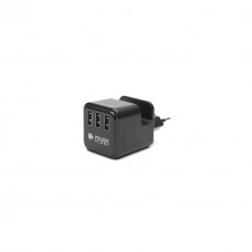 Зарядний пристрій PowerPlant W-360 3*USB/3.4A (DV00DV5065) - Фото