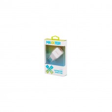 Зарядний пристрій Maxxter 1 USB, 5V/2.1A (UC-24A) - Фото