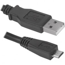 Зарядний пристрій Defender UPС-11 1xUSB,5V/2.1А, кабель micro-USB (83556) - Фото