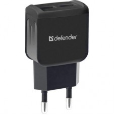 Зарядний пристрій Defender UPC-21 2xUSB,5V/2.1А кабель microUSB (83581)