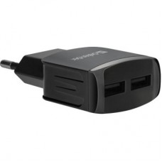 Зарядний пристрій Defender UPC-21 2xUSB,5V/2.1А кабель microUSB (83581) - Фото